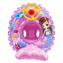 Flotador infantil de sirena colorido.webp