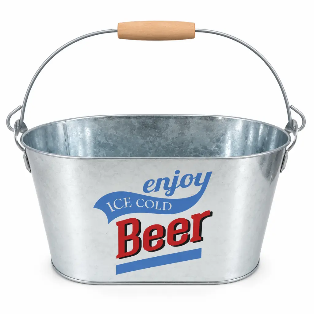 Cubo de hielo vintage para cerveza.webp