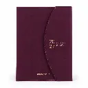 Agenda morada 2027 con estampado dorado.webp