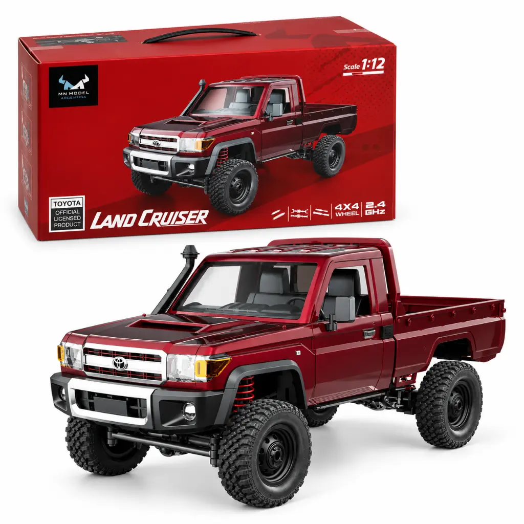 Maqueta Toyota Land Cruiser 4x4 de colección.webp