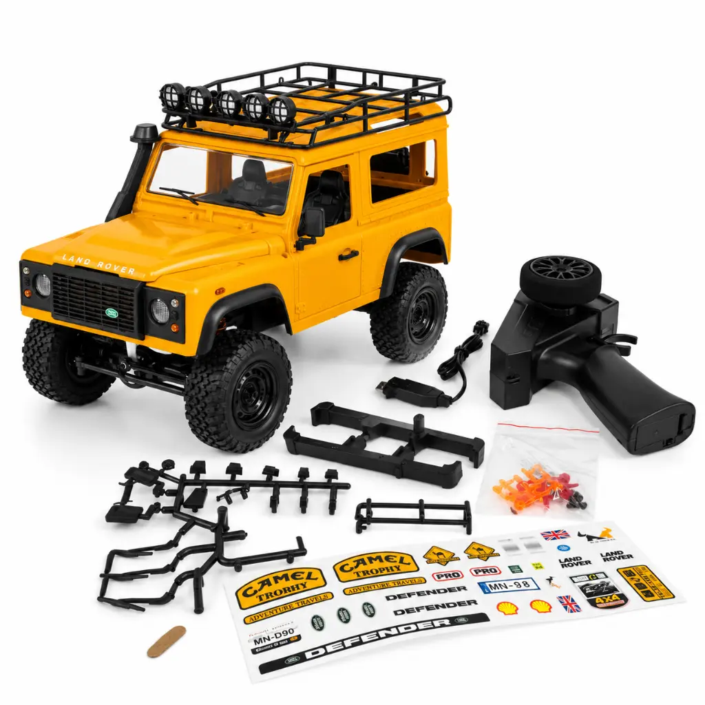 Set de Land Rover teledirigido y accesorios.webp