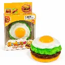 Hamburguesa Squishy con Huevo y Caja.webp