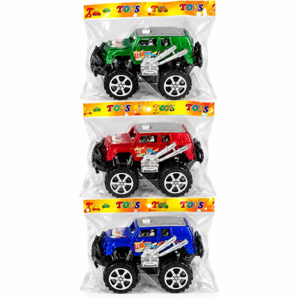 Trío de Monster Trucks en Pack Retro.webp