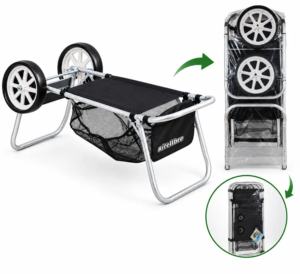 Carro plegable Rifellbre en acción.webp