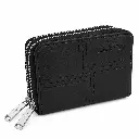 Cartera negra AMAYRA con doble cremallera.webp