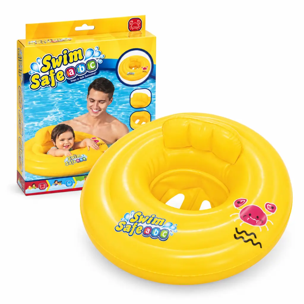 Flotador Amarillo Swim Safe ABC.webp