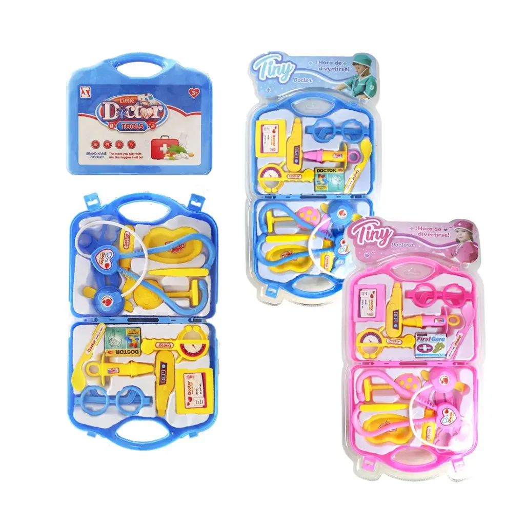 VALIJA DOCTOR TINY x 14pzs E/ VALIJA BL ( 63143 / 63144 / 63146 )
