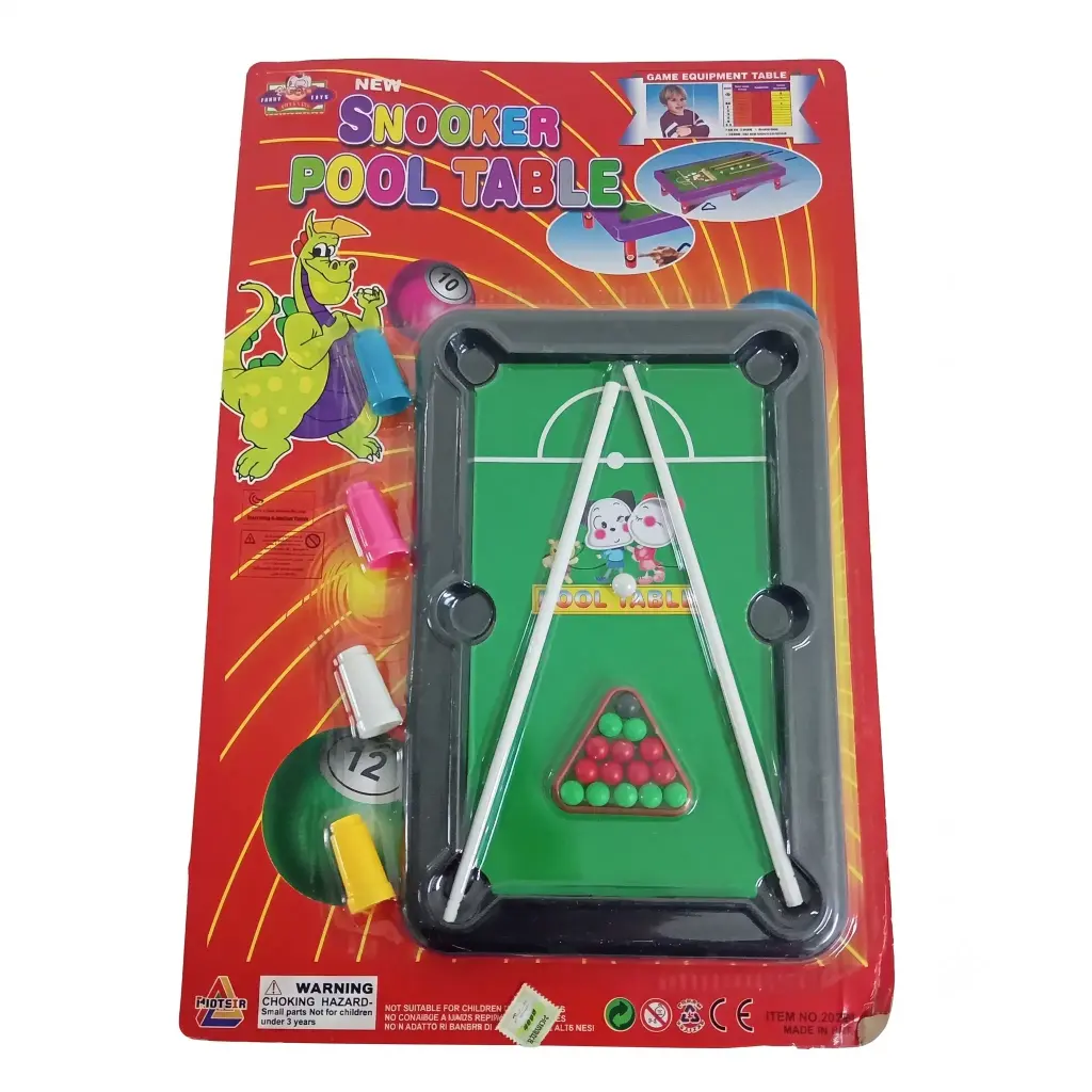 JUEGO DE POOL DE MESA E/ BL ( 2005-114 )