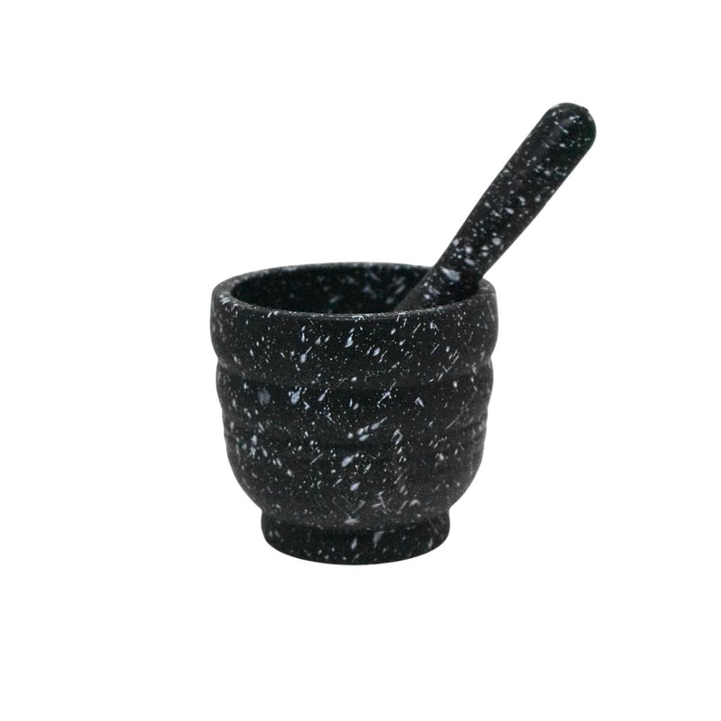 MORTERO PLASTICO DURO TIPO GRANITO 10CM E/ RD ( C5399 / C5400 )