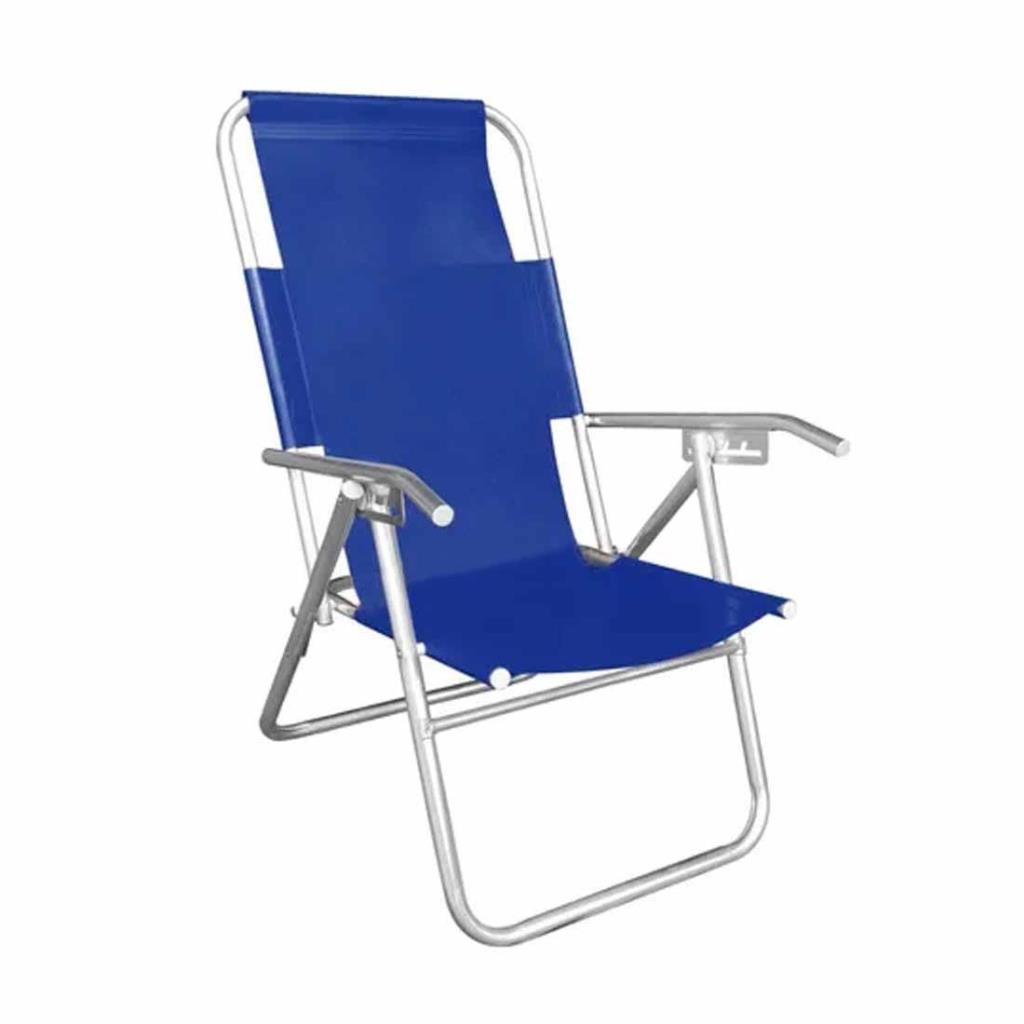 &*REPOSERA ALTA ALUMINIO COBERSOL 5 POSICIONES