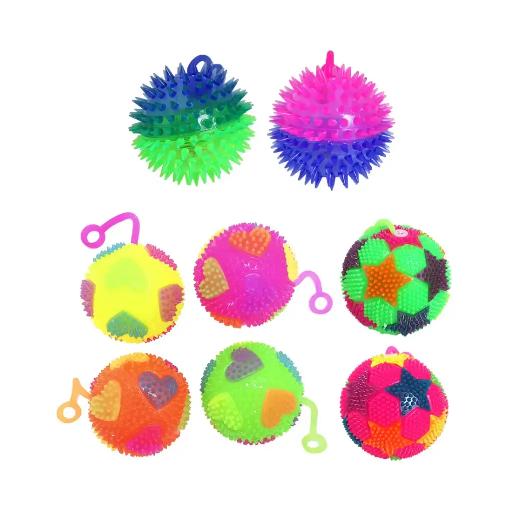 YOYO PINCHE PELOTA C/ LUZ Y CHIFLE