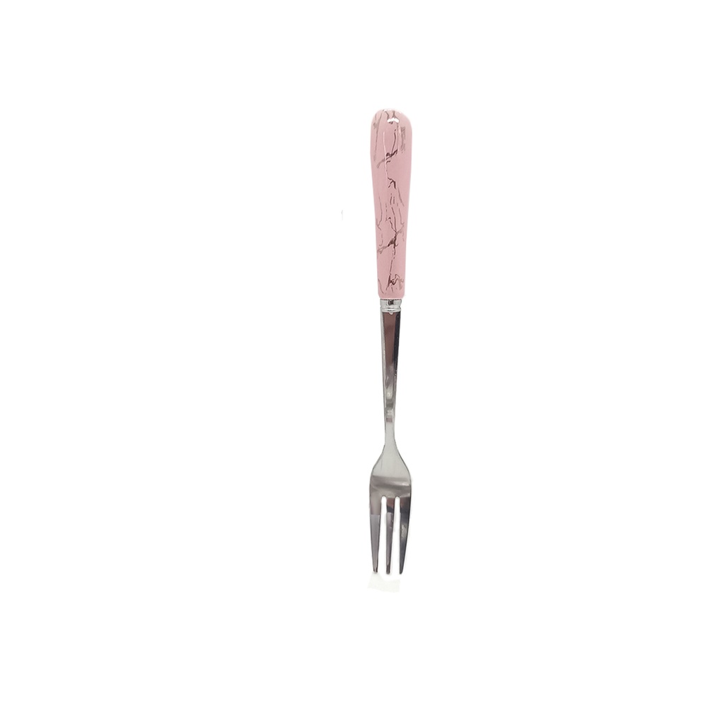 TENEDOR METAL DECO C/ MANGO CERAMICA ( DL4897 / DL7440 )