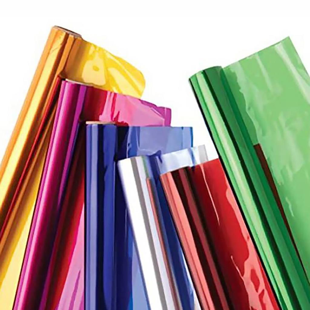 PAPEL CELOFAN DE COLOR 70 X 90CM