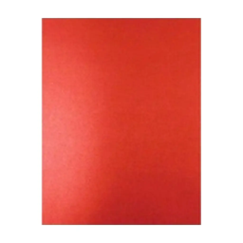 &CARTULINA ROJA 45 X 63CM ( 0301 )