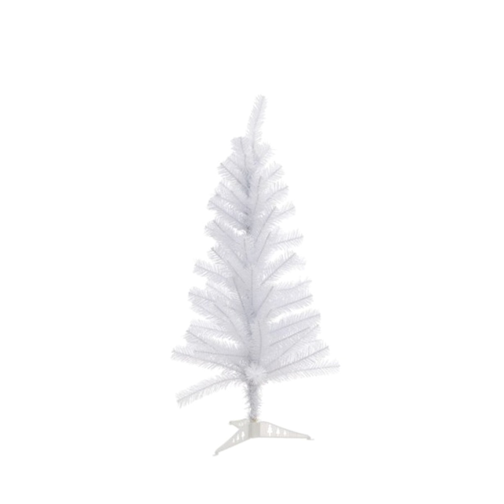 ARBOL NAVIDEÑO BLANCO 58 RAMAS 60CM E/ BO ( NS113243 )