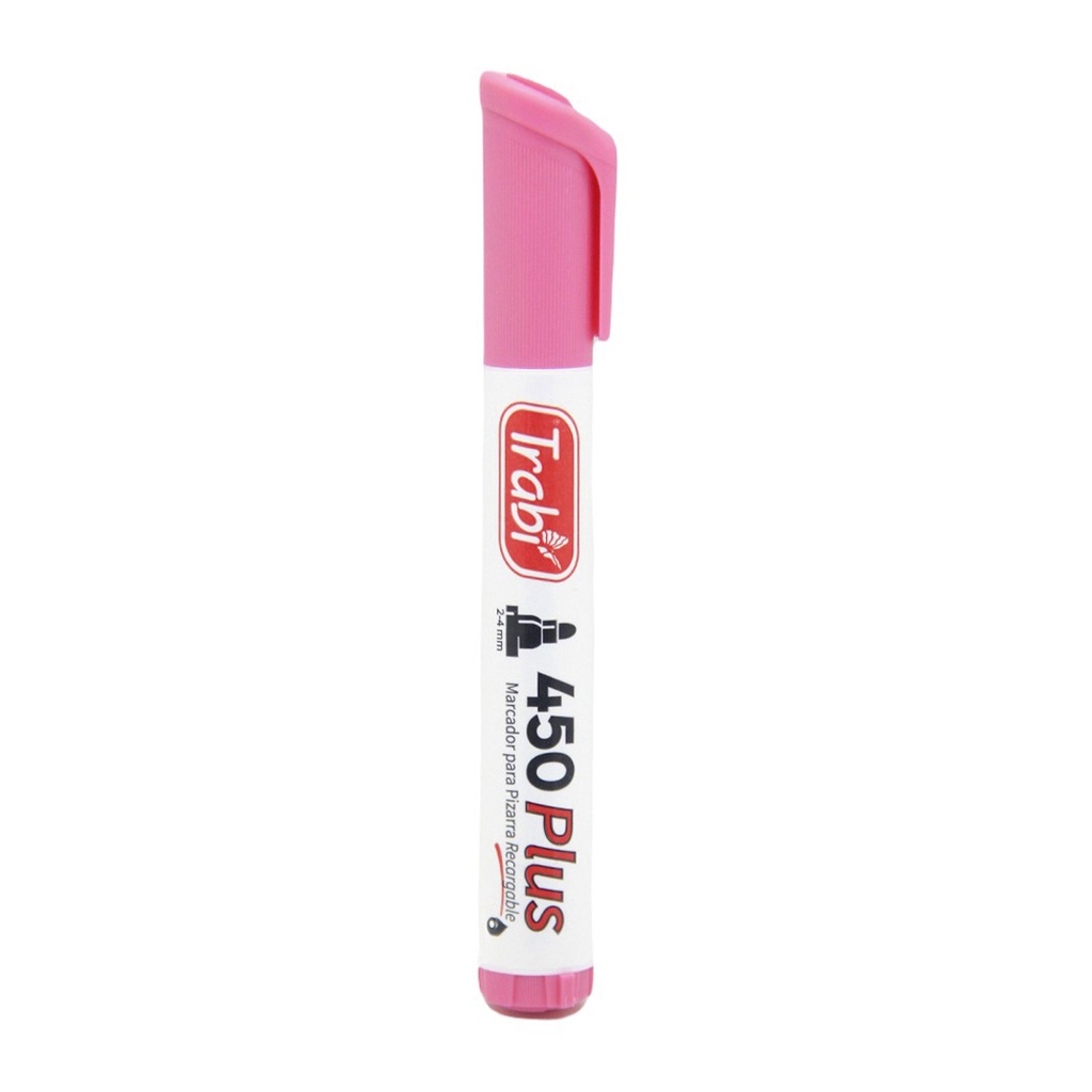 MARCADOR TRABI P/ PIZARRA TINTA AL ALCOHOL ROSA