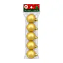 BOLA NAVIDEÑA 3CM X5 E/ BO ( N2-3005B )