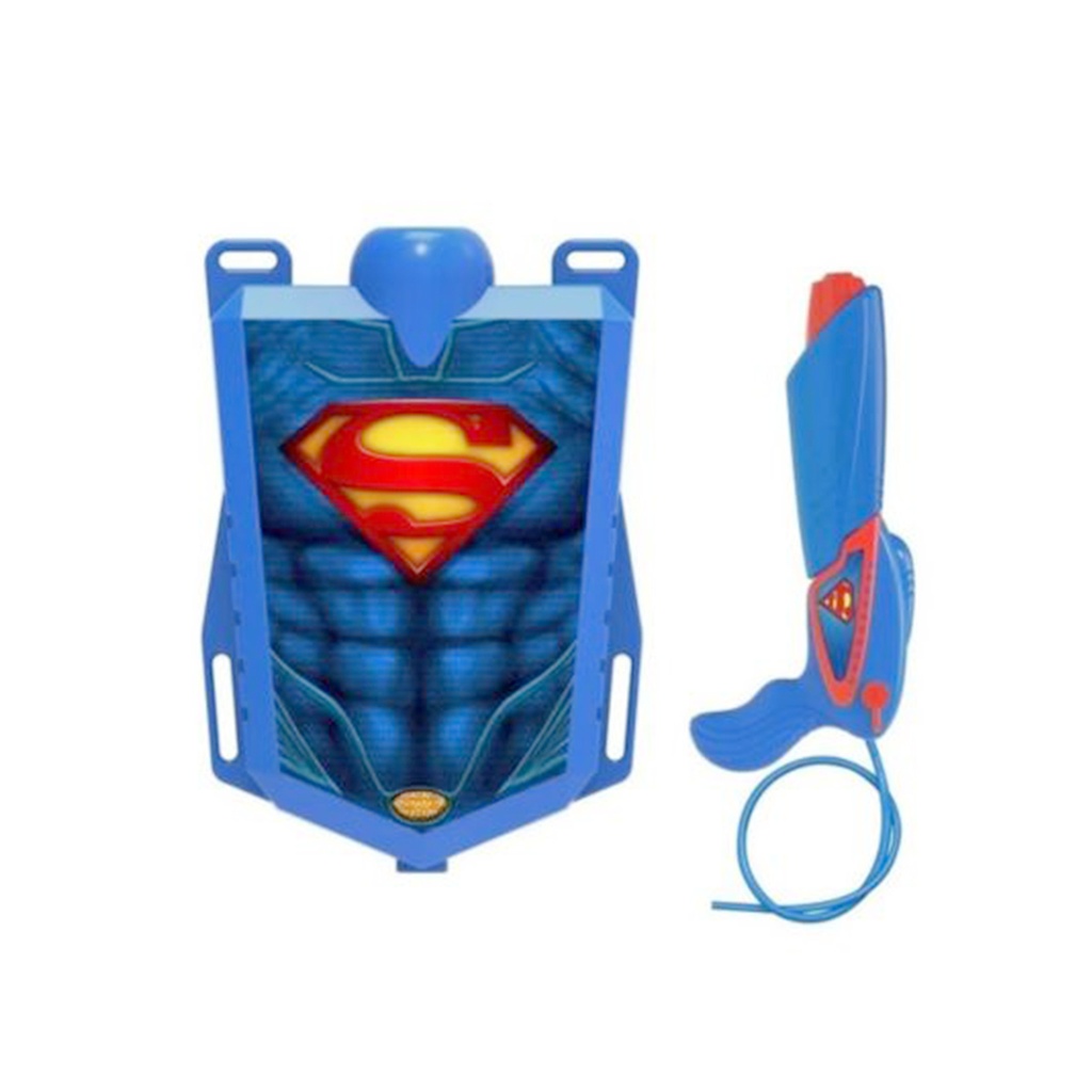 PISTOLA DE AGUA C/MOCHILA SUPERMAN e/Bo ( 8111 )