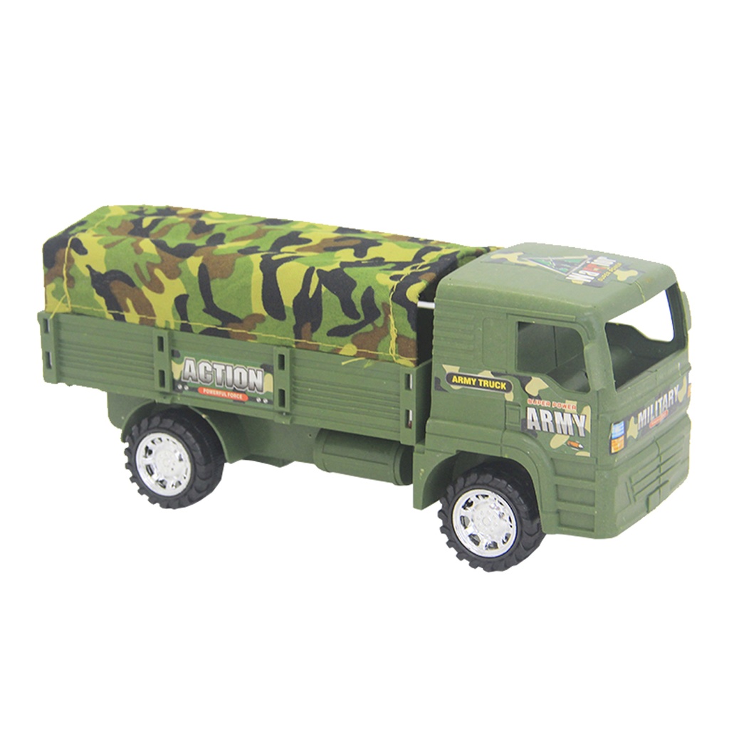 CAMION MILITAR A FRICCION E/ BL ( 61916 / 60130 / 61288 )