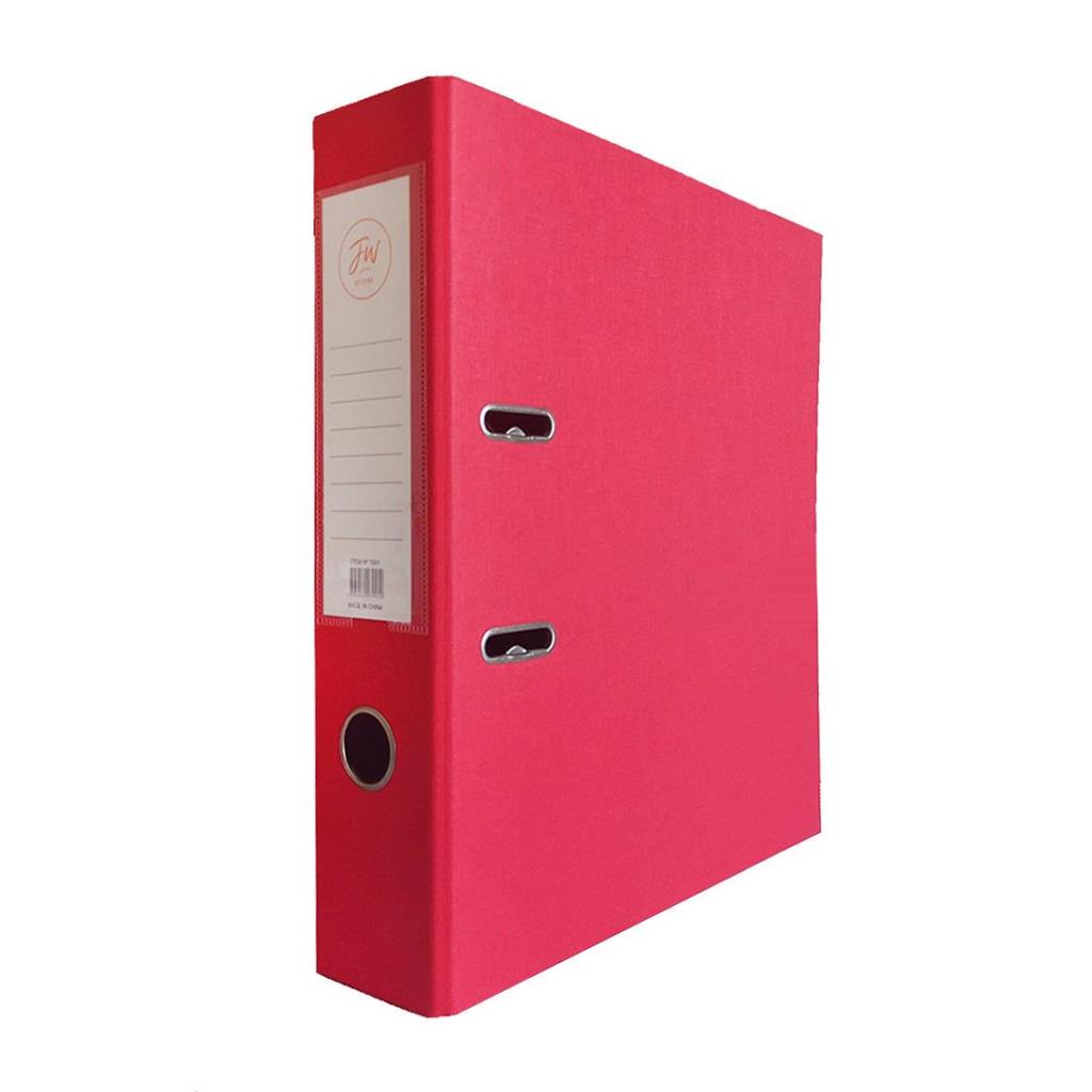 BIBLIORATO FW A4 ROJO LOMO 7CM ( 7991 )