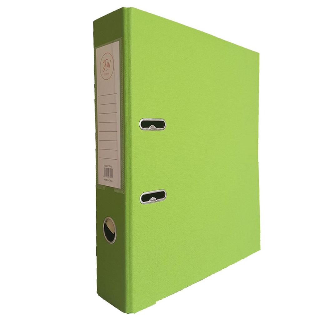 BIBLIORATO FW OFICIO VERDE MANZANA LOMO 7CM