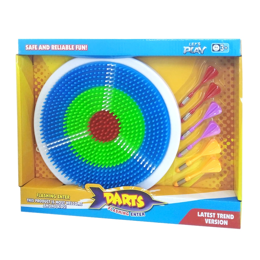 TIRO AL BLANCO C/ 6 DARDOS e/Cj ( 62099 / 60443 )