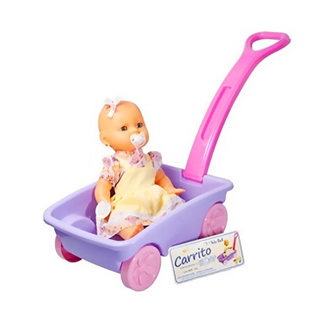 BEBE C/ CARRO YOLY-BELL E/ BO ( 142 )