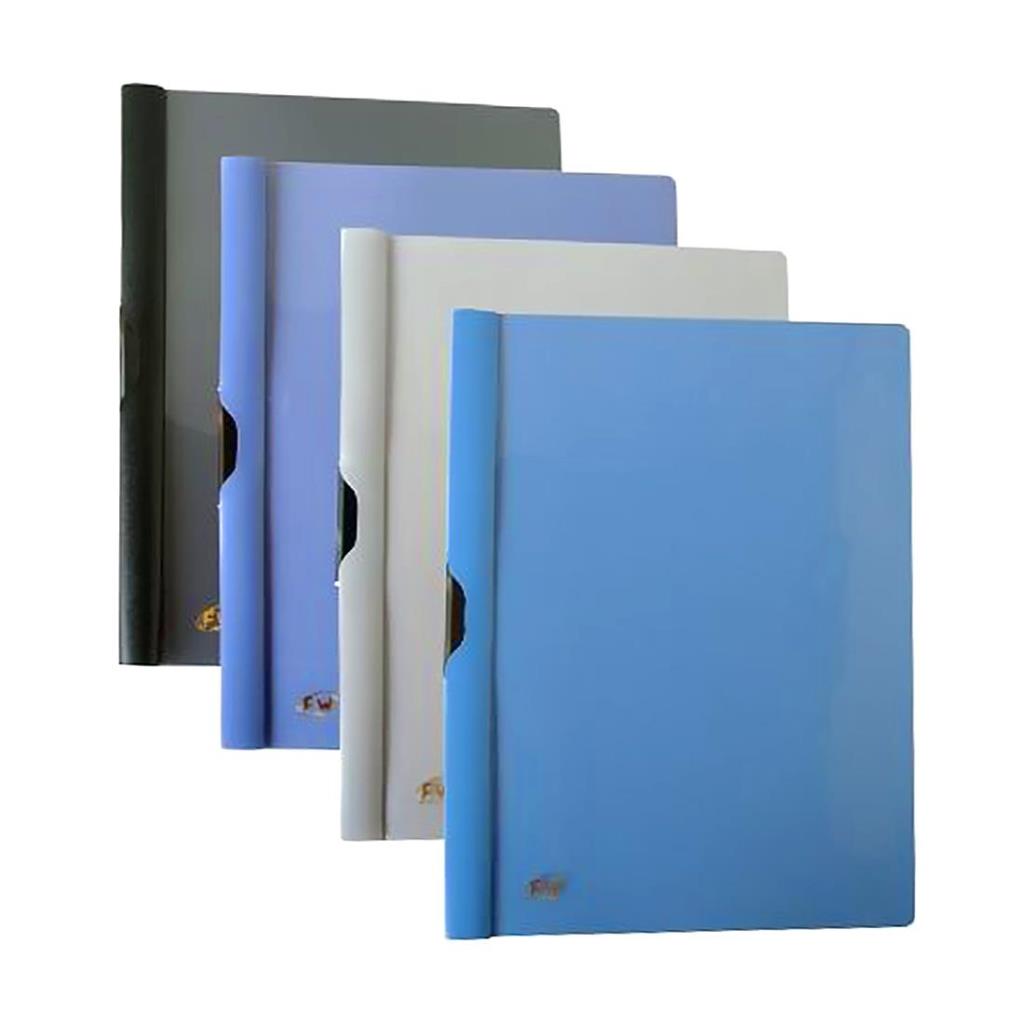 CARPETA FW A4 CON SUJETADOR DESLIZABLE METALICO ( RC3701A )