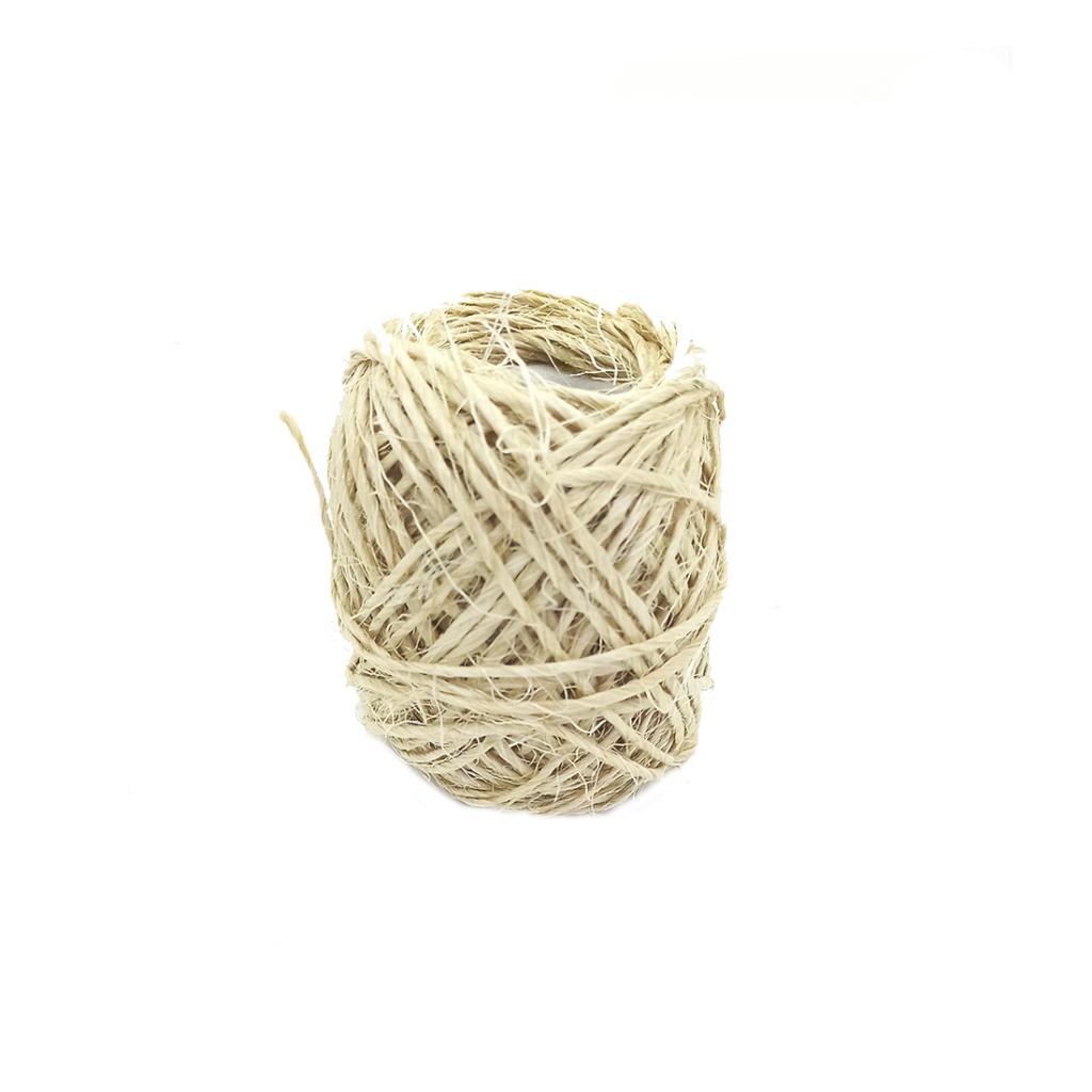 BOBINA HILO SISAL CRUDO 3MM x 60MTS