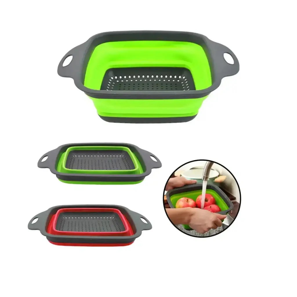 COLADOR PLEGABLE DE SILICONA e/Bo ( 18343 )