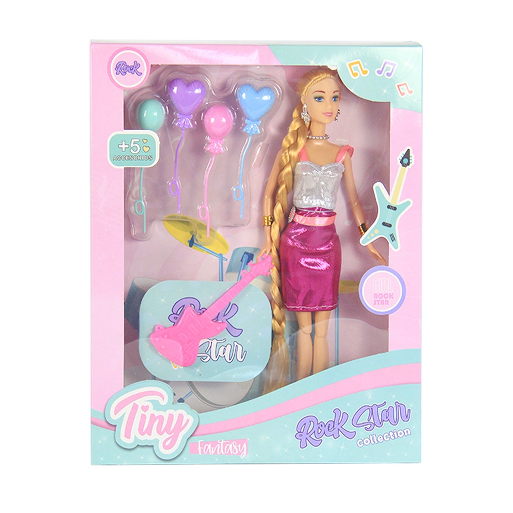 MUÑECA TINY ROCKSTAR E/CJ ( 60553 )
