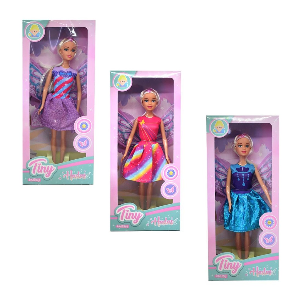 MUÑECA TINY HADA 29CM E/ CJ ( 56653 / 55033 )