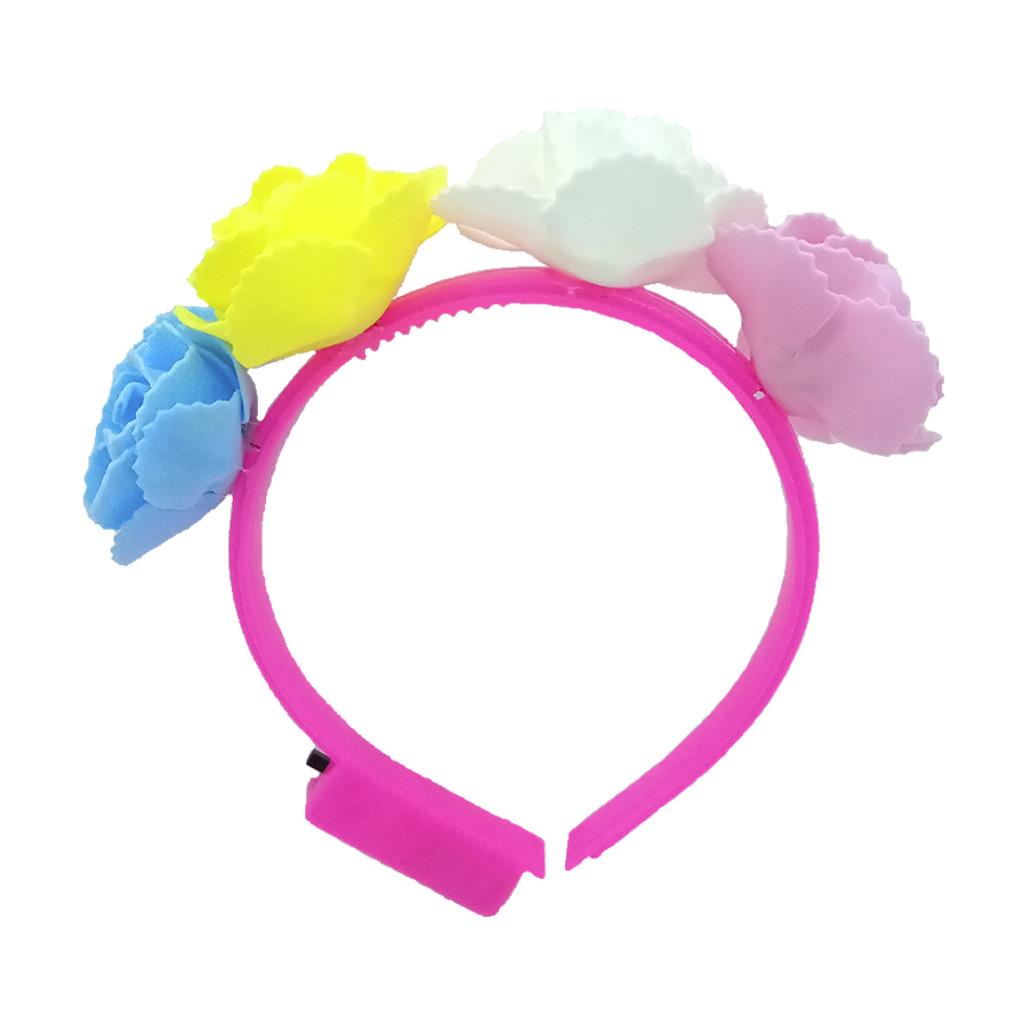 VINCHA FLORES C/ LUZ E/BO ( YJ0411 )