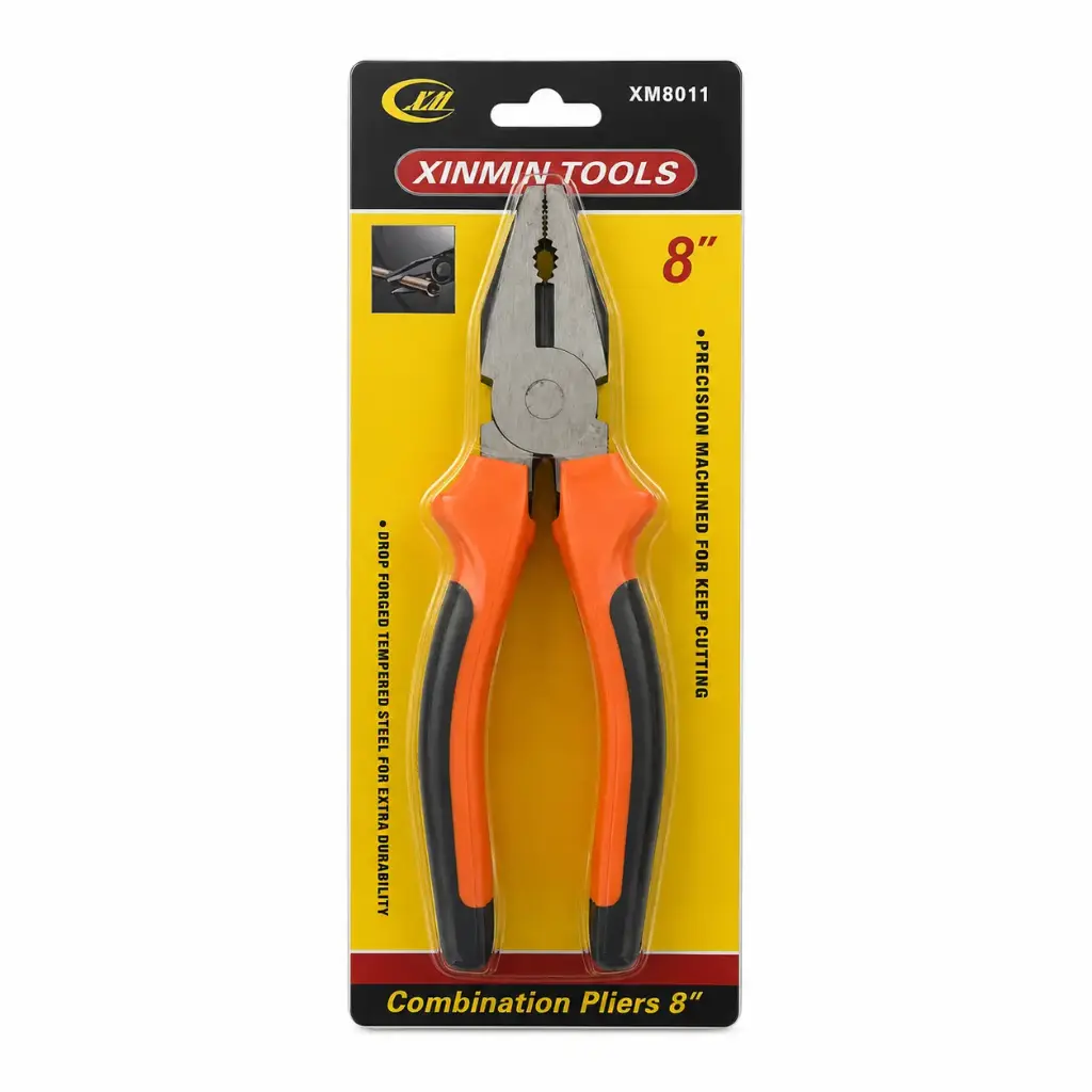 PINZA UNIVERSAL 8" E/ BL ( CHA-04 / XM8011 )