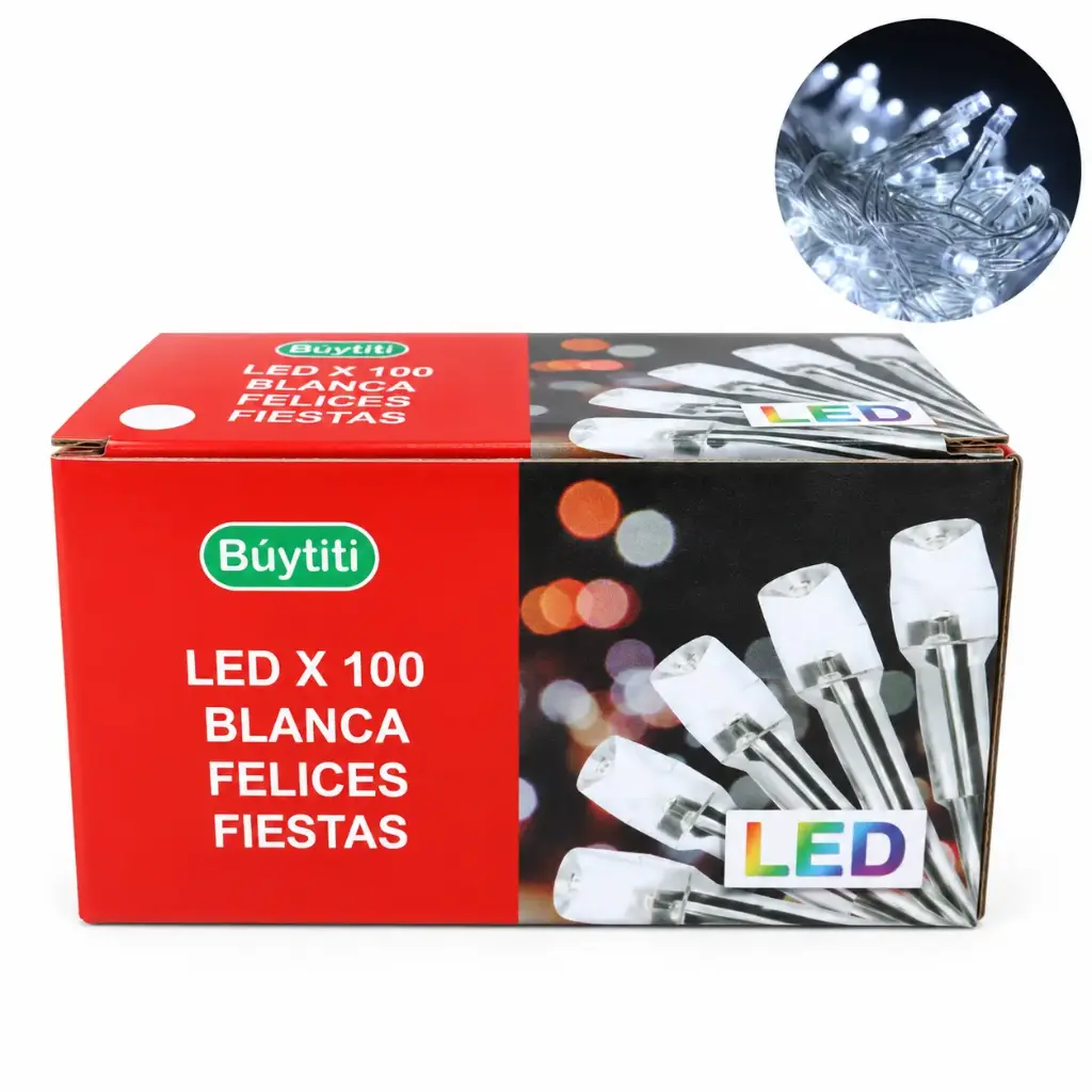LUCES LED BLANCA X100 E/ CJ ( POL-4 )