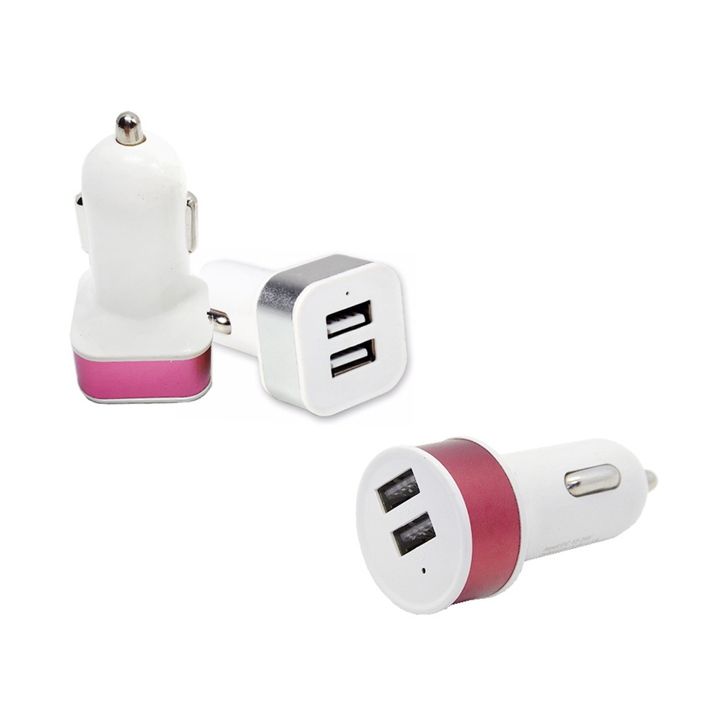 CARGADOR DE BATERIA 12V - USB X 2 ( MC1241# )