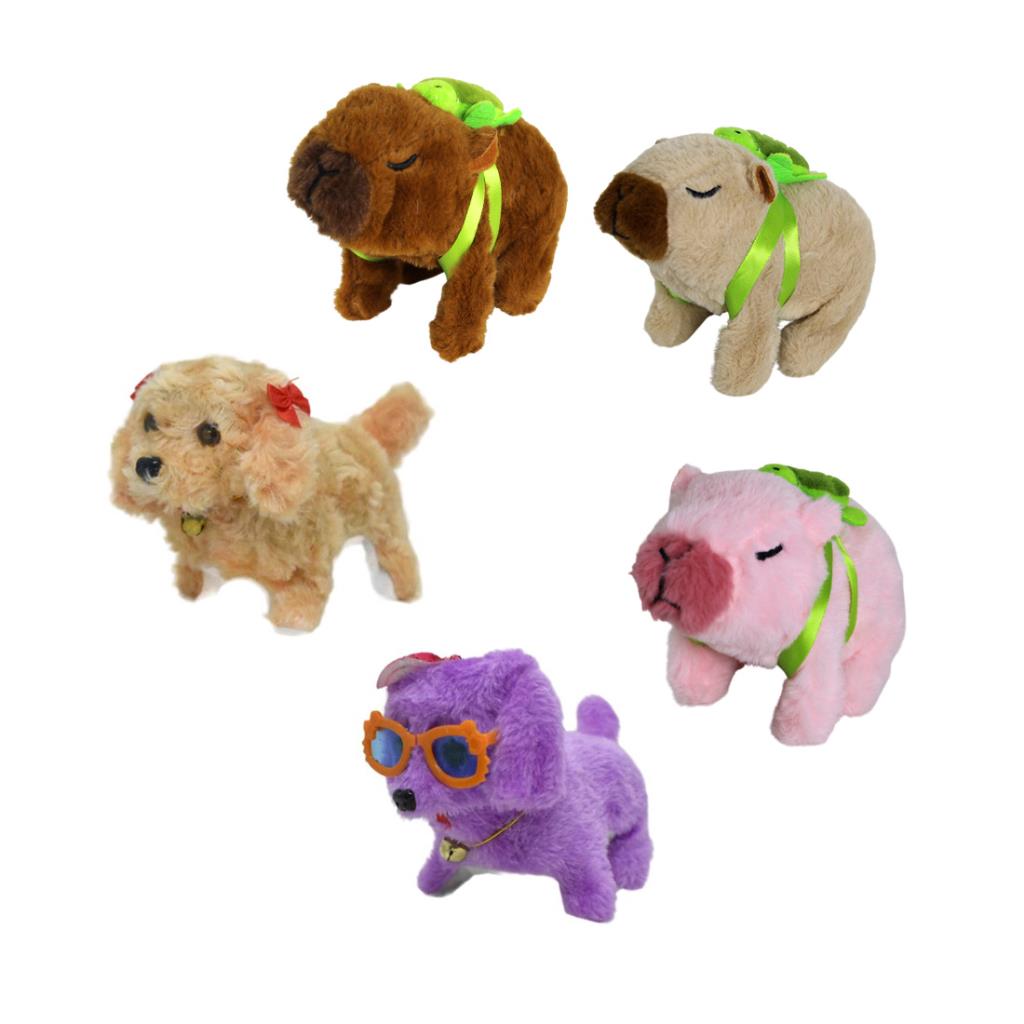 &PERRITO LADRA Y CAMINA 16CM
