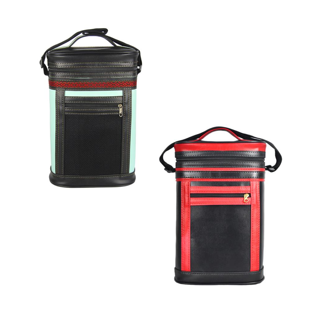 PORTATERMO CUERO COMBINADO ALTO 38 x 26cm