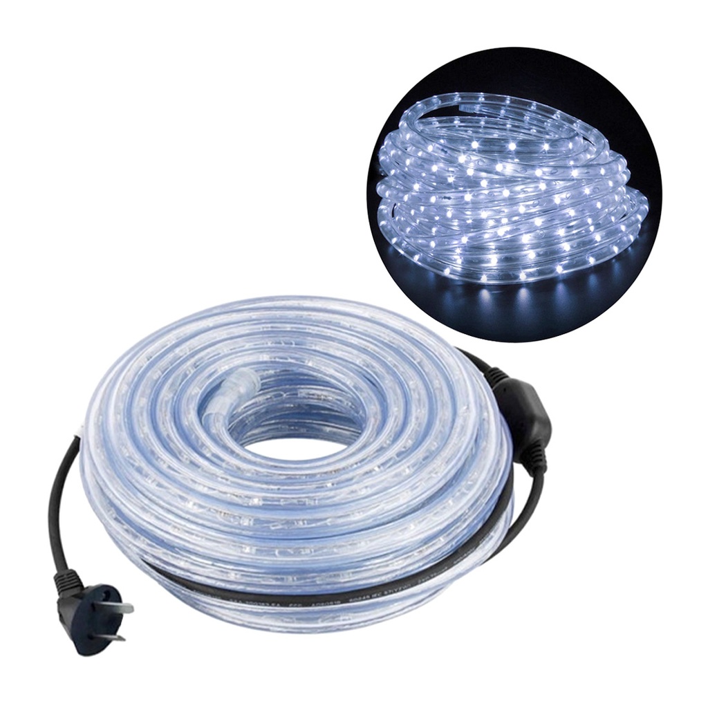 LUCES LED MANGUERA BLANCA X 10MTS E/ CJ ( POL-14 )