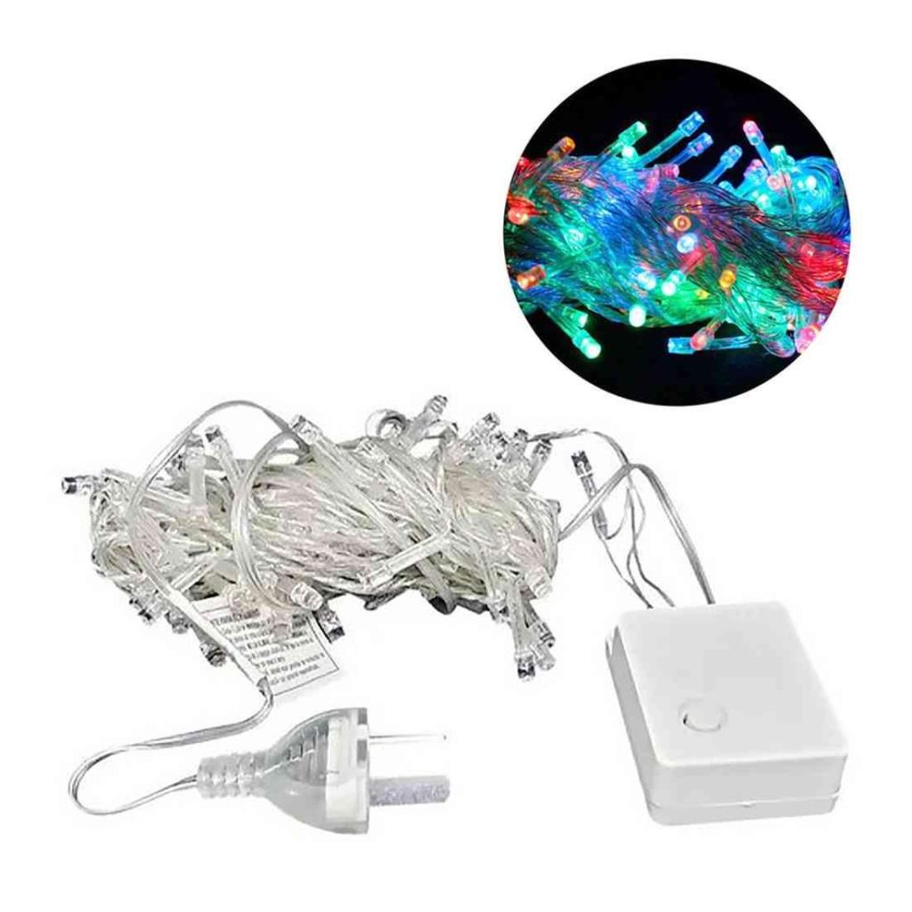 *LUCES x100 LED MULTICOLOR e/Cj ( YD-024 / POL-5 )