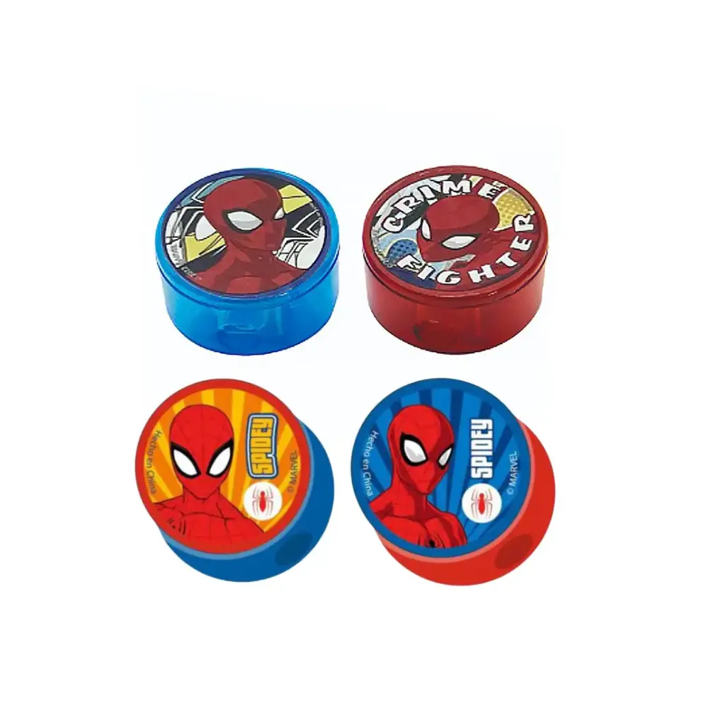 SACAPUNTAS SPIDERMAN REDONDO ( HA496 / HA571 )