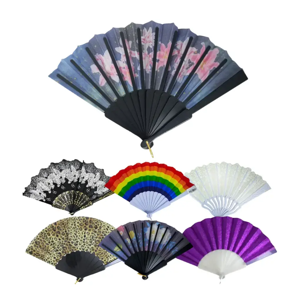 &ABANICO PLASTICO ESTAMPADO ( ES2442 / ES25915 / ES25920 )