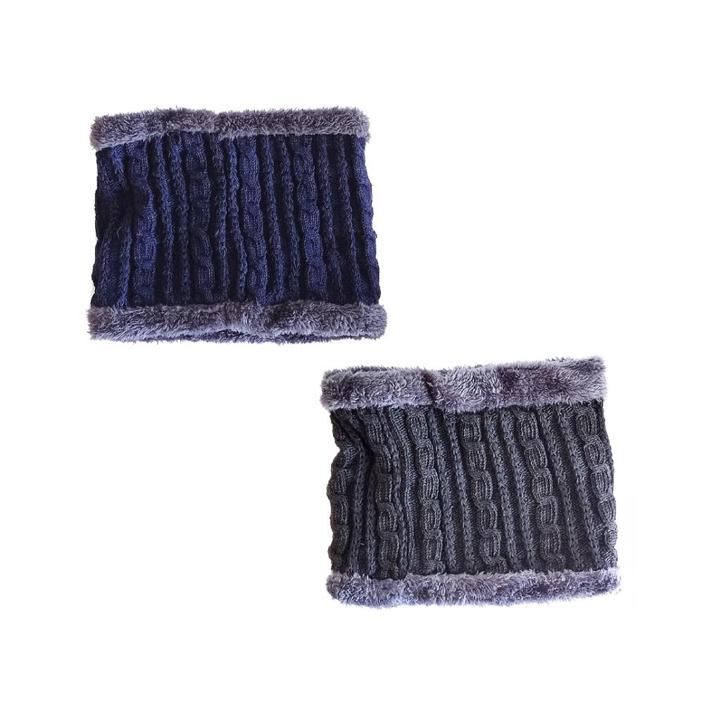 CUELLO TEJIDO C/ PIEL ( 6773 )