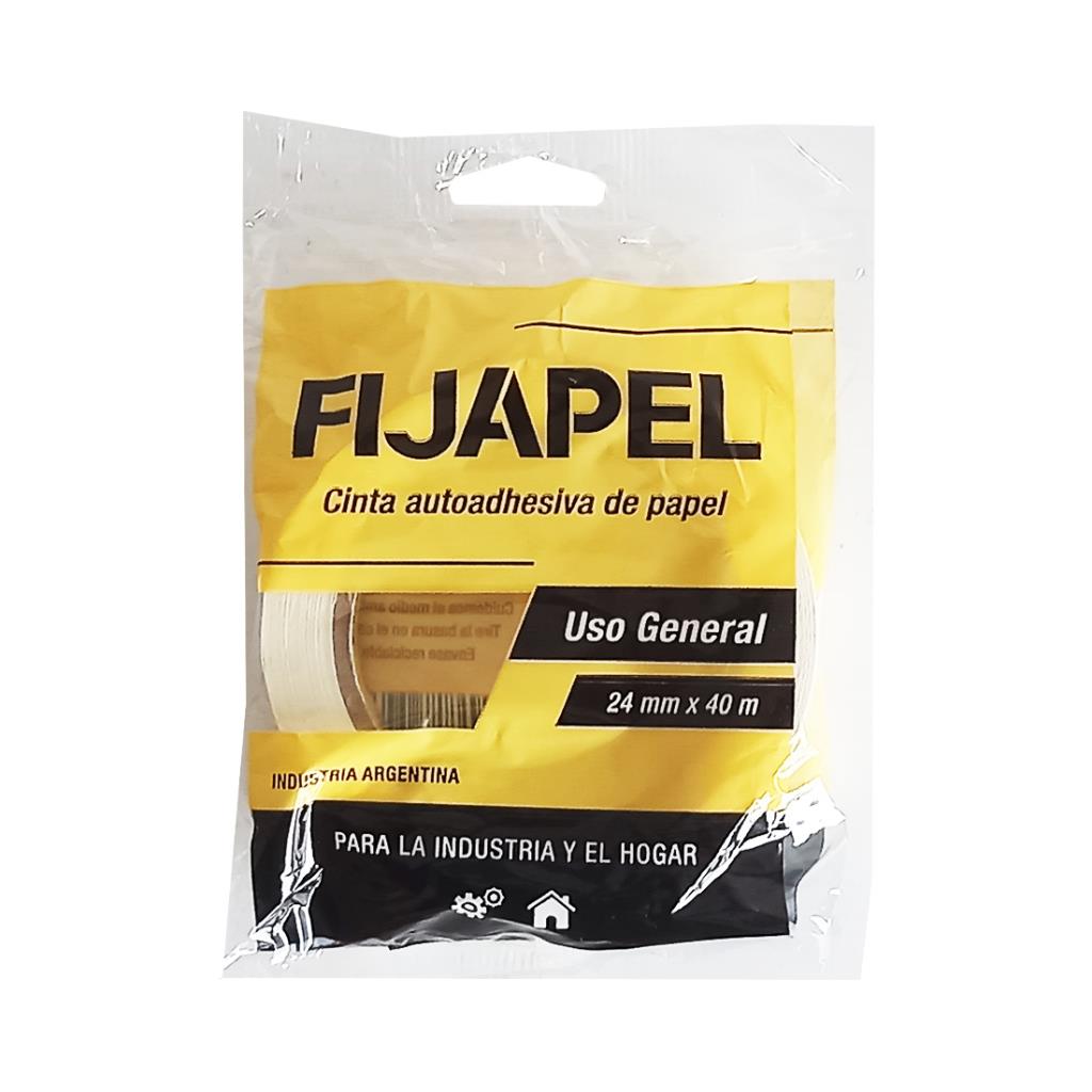 CINTA ADHESIVA PAPEL FIJAPEL 24MM X 40MTS E/ BO ( 540 )