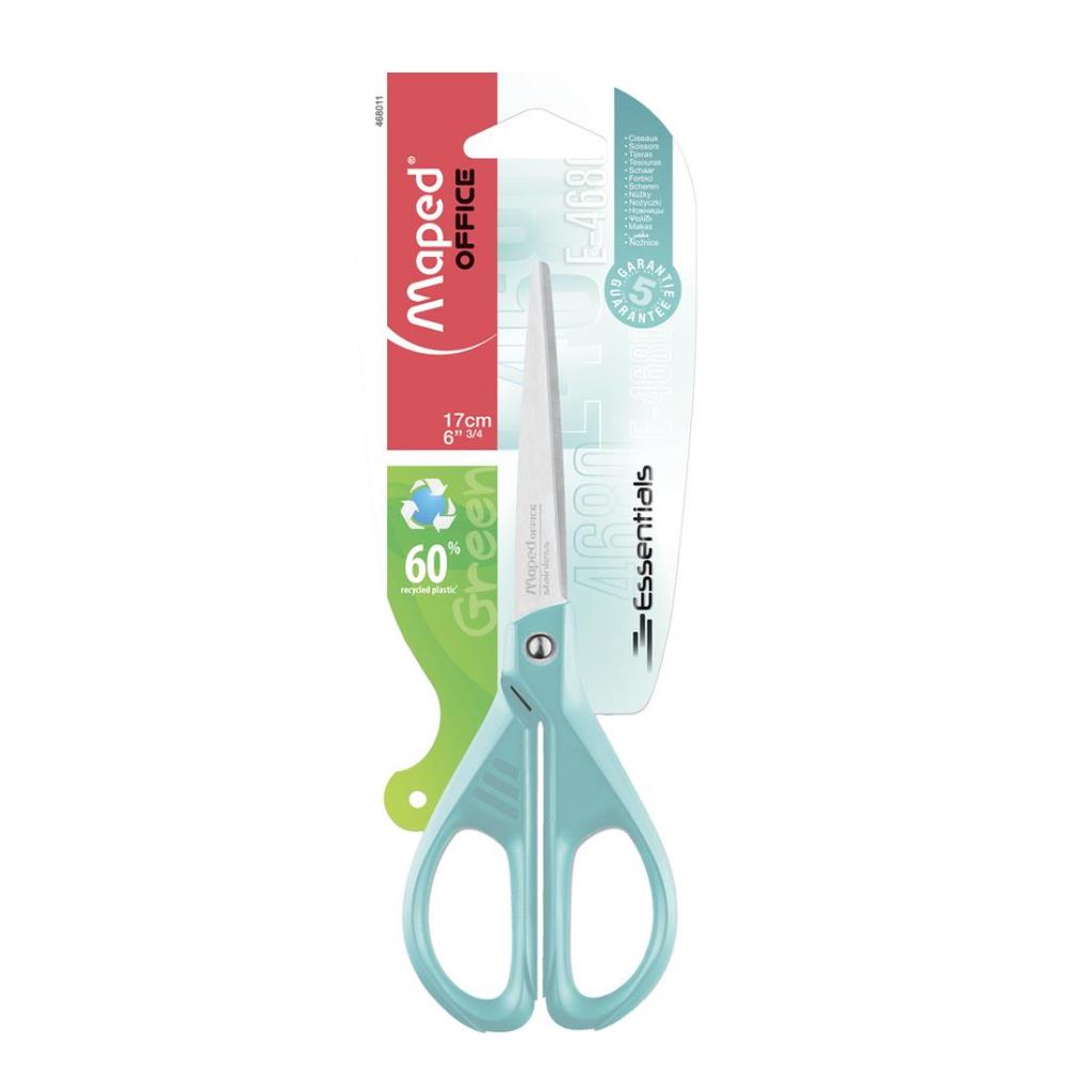 TIJERA MAPED ESSENTIALS COLOR 17CM E/ CT ( 468011 )