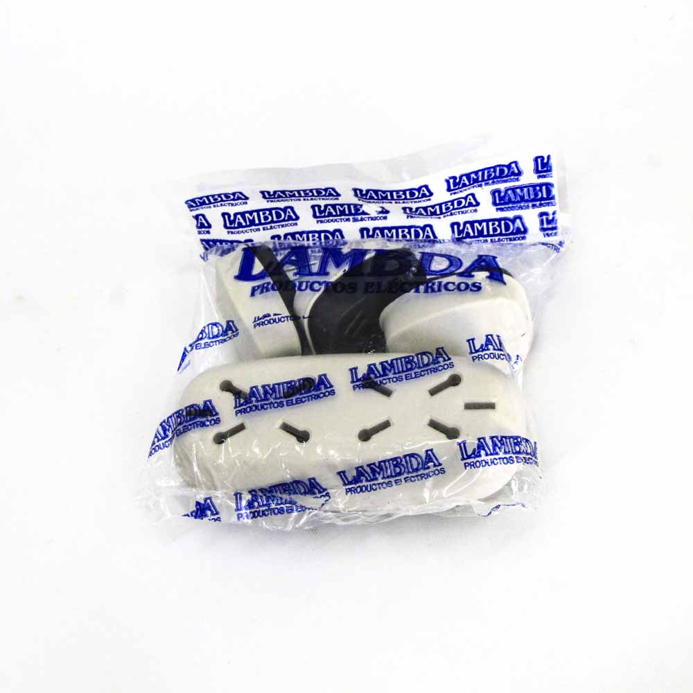 ADAPTADOR ZAPATILLA C/ 3 FICHAS E/ BO