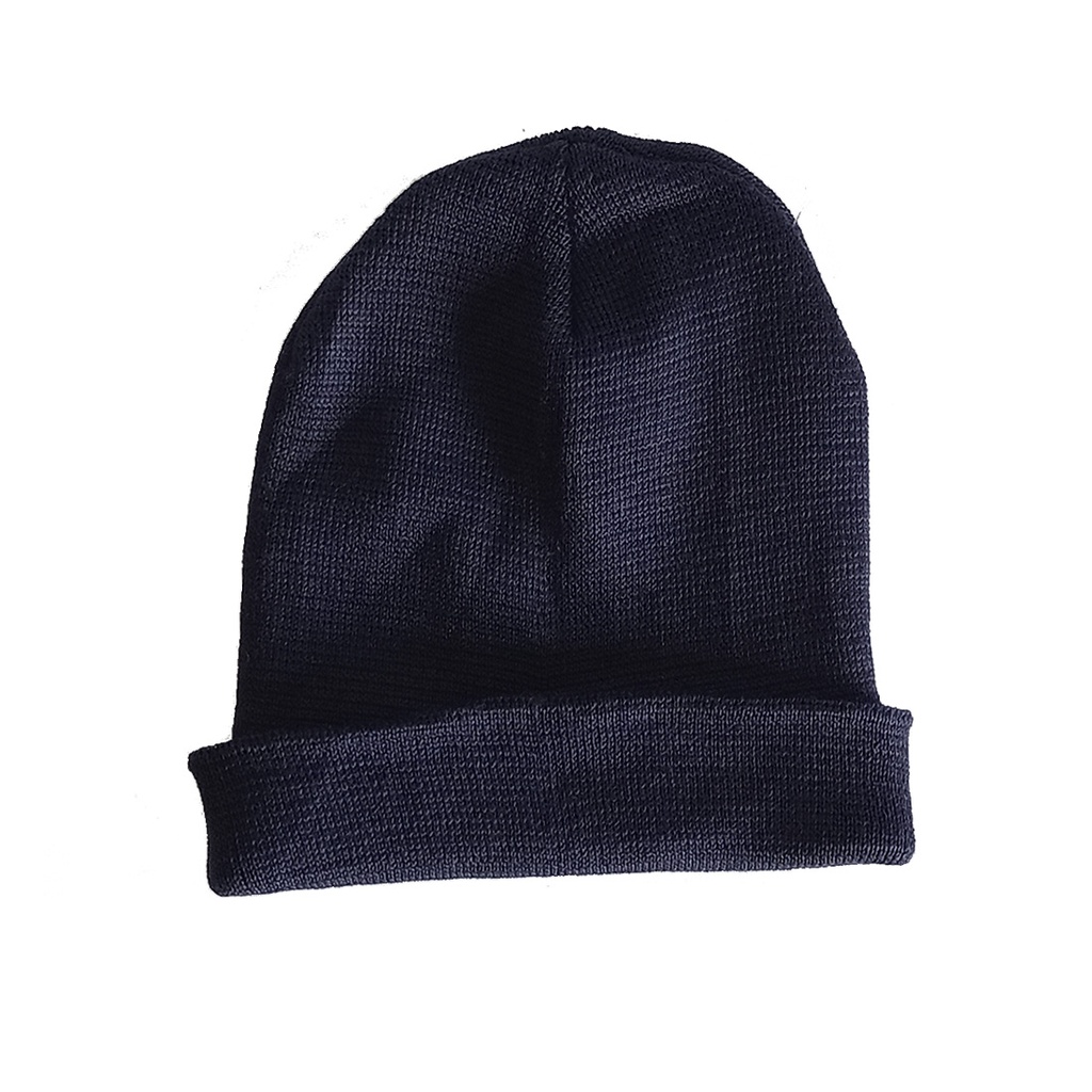 GORRO ROCKY LISO NEGRO / COLOR ( 27636 )