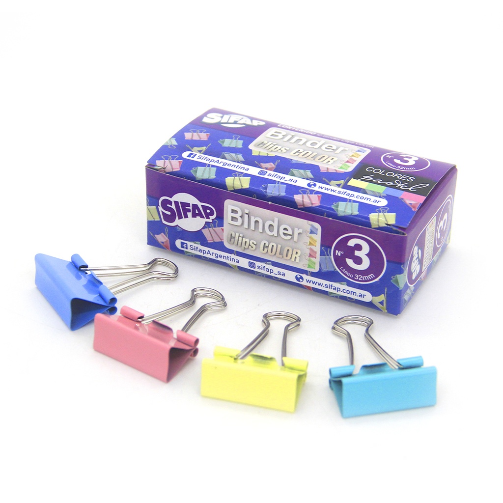 BROCHE MARIPOSA SIFAP METALICO COLOR 32MM