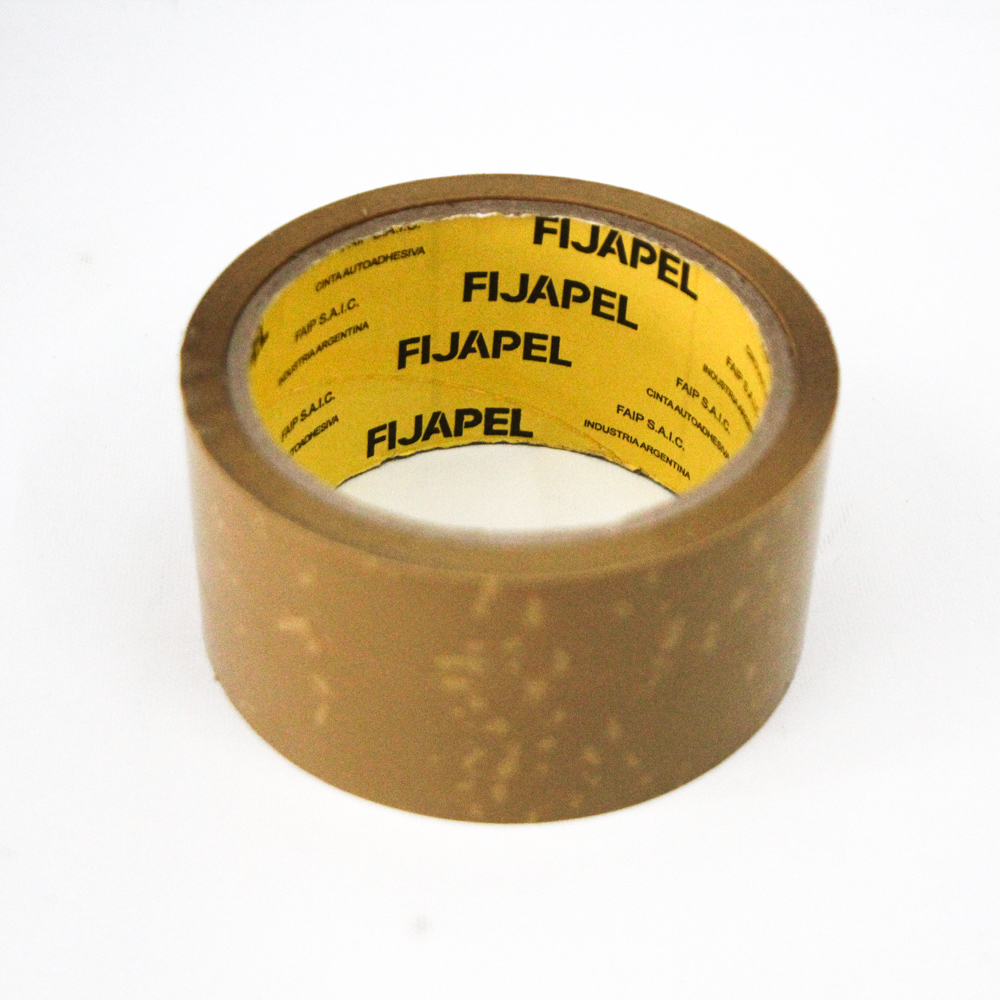 CINTA DE EMBALAR FIJAPEL MARRON 48MM X 45MTS ( 330 )