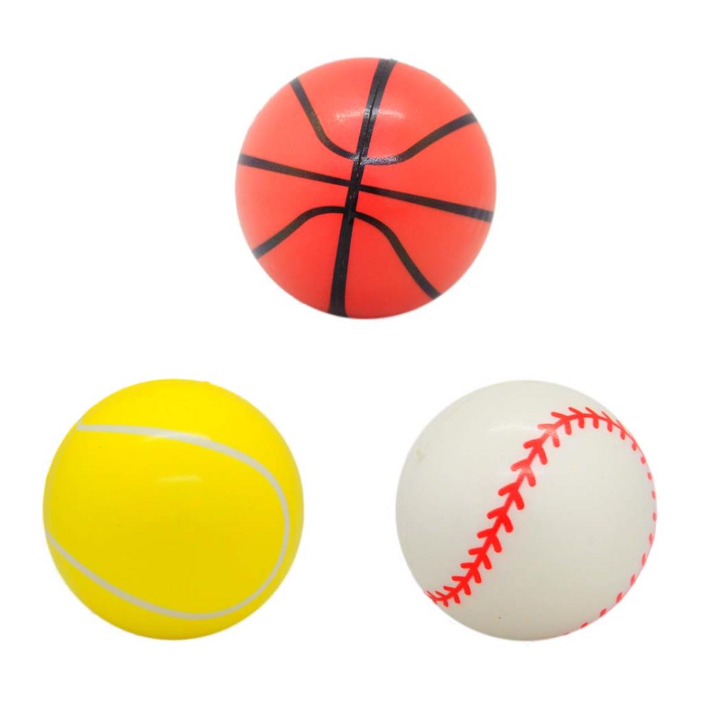 PELOTA SOFT SQUISHY DEPORTES 6CM E/BO